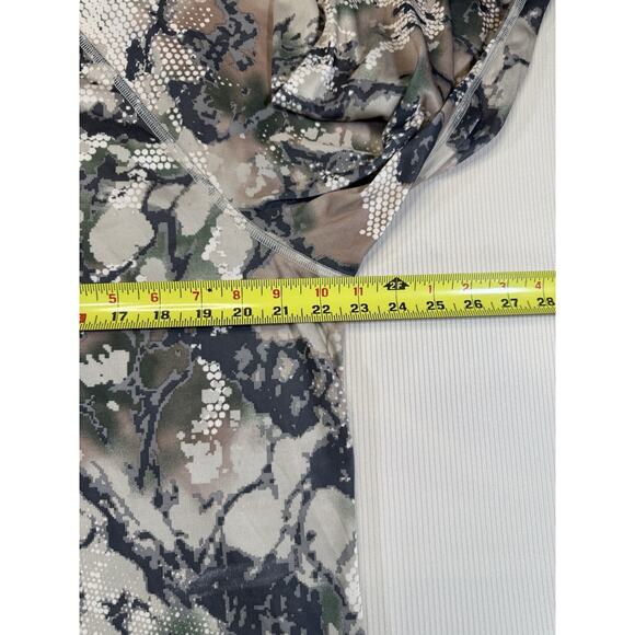 SixSite Camo Hoodie Men’s Large Spur Ranch DriRelease Wool Blend Made in USA NWT - Picture 7 of 11